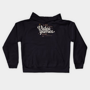 Video Games Kids Hoodie